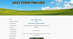 Desktop Screenshot of heat-pump-pro.com