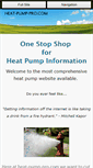 Mobile Screenshot of heat-pump-pro.com